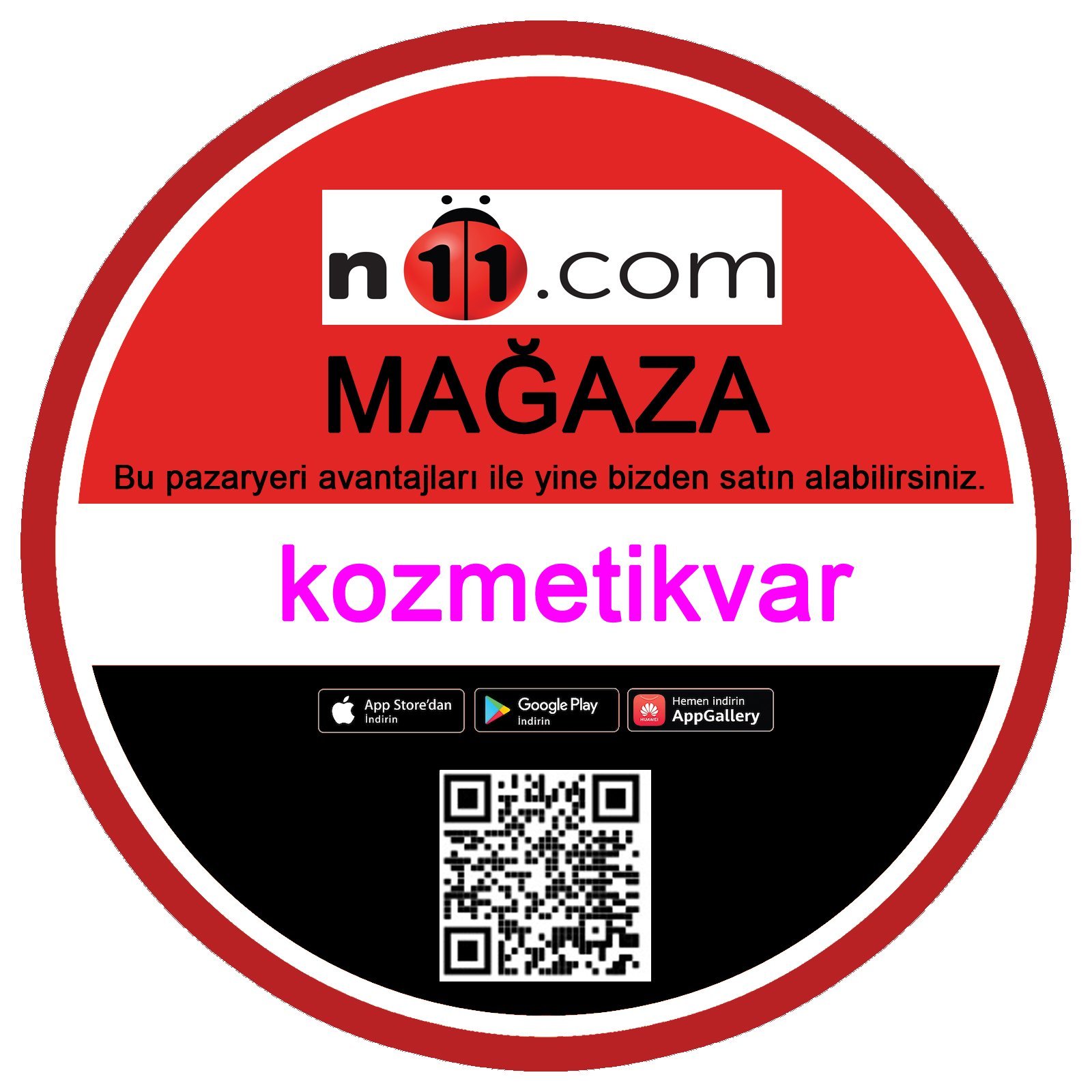 n11 mağazamızdan sipariş için tıklayınız